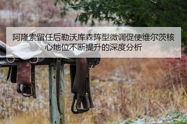 阿隆索留任后勒沃库森阵型微调促使维尔茨核心地位不断提升的深度分析